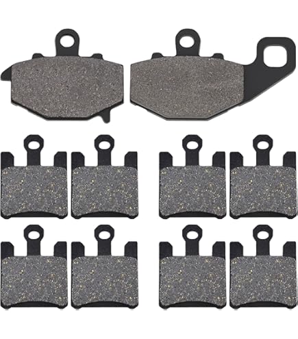 Amazon.com: Caltric Front & Rear Brake Pads Compatible with
